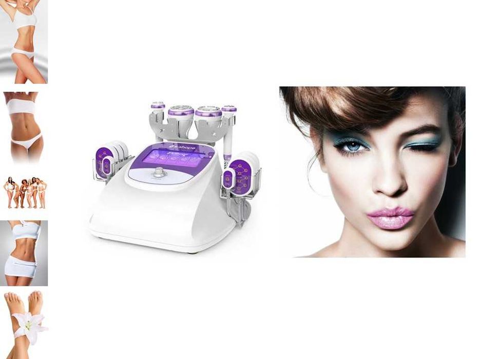 Máquina S- Shape 30K Lipo Laser,Cavitação RF, Vácuo Com RF,versão 2024