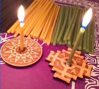 Свечи из натурального воска