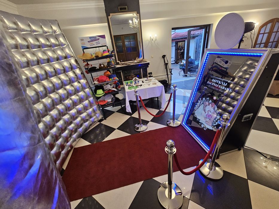 Fotolustro, fotobudka, animacje, dmuchaniec, fotobudka 360