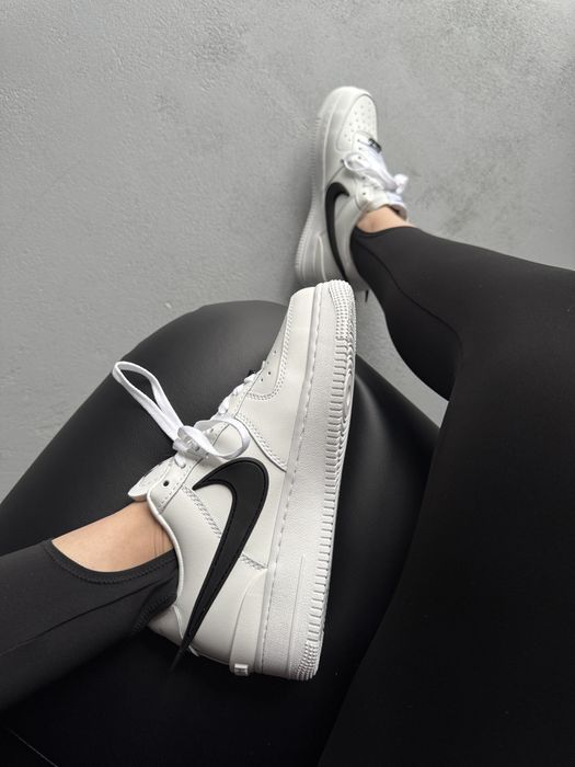 Кросівки Кроссовки Nike Air Force 1 Low x AMBUSH White Black Кросовки демісезон