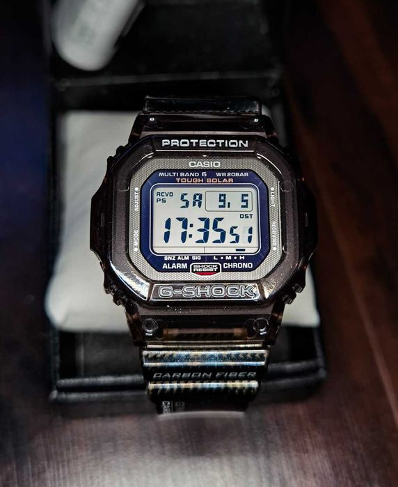 Casio G-Shock GW-S5600, kostka, multiband, solar, tytan