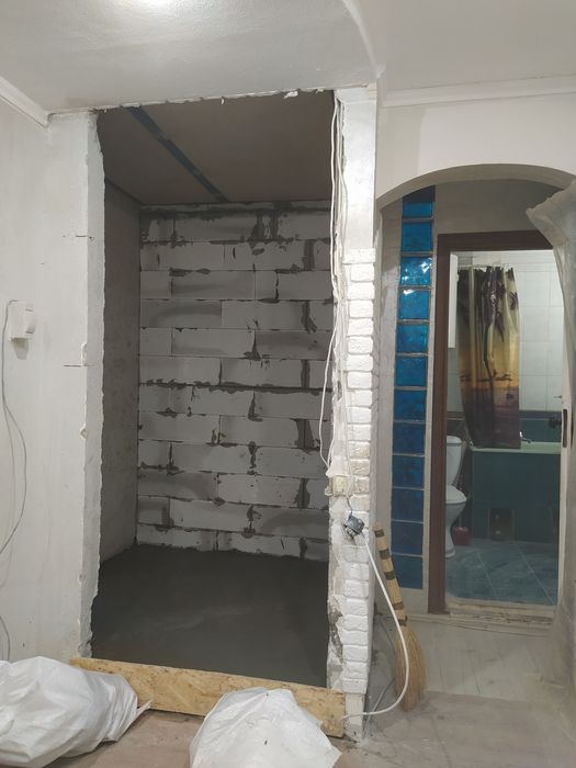 Кладовка в шахте лифта, Демонтаж сантехкабин Алмазная резка, сверление