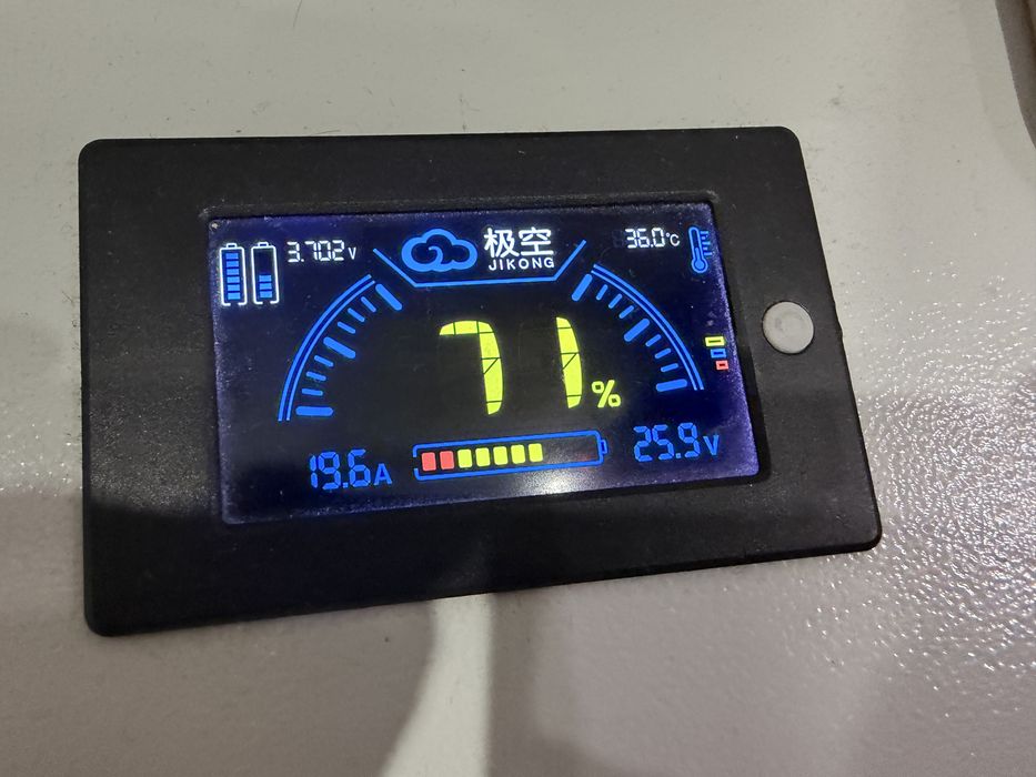 Jk bms дисплей icd 3,2 дісплей