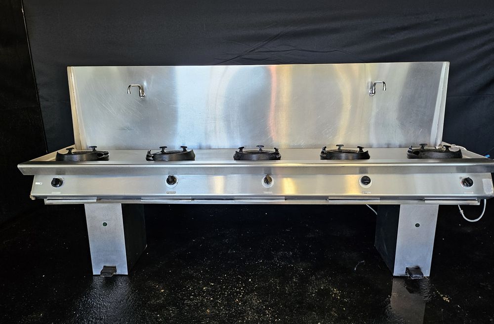 Fogão para Wok com ventilação