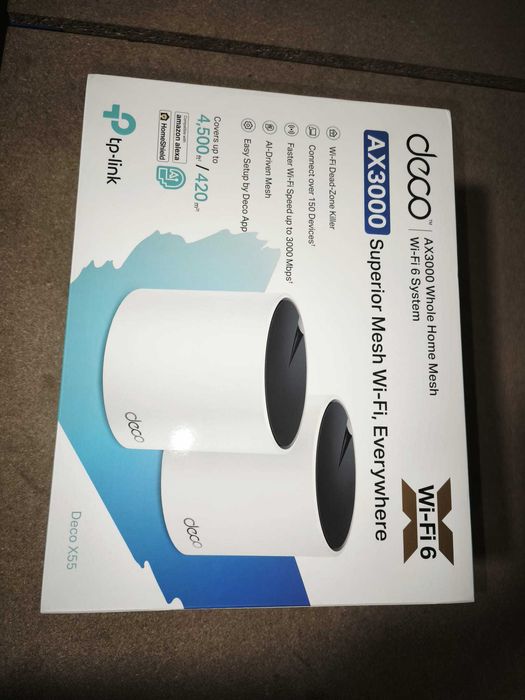 TP-Link Deco AX3000 X55 (pack 2) Mesh477668022703902721