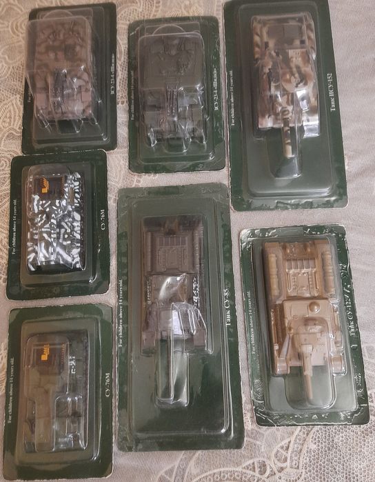 Русские танки 1:72
