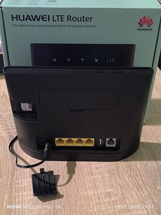 Modem LTE + router WiFi/LAN Karta SIM Huawei B315