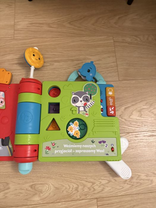 Edukacyjna giga ksiazka Fisher Price