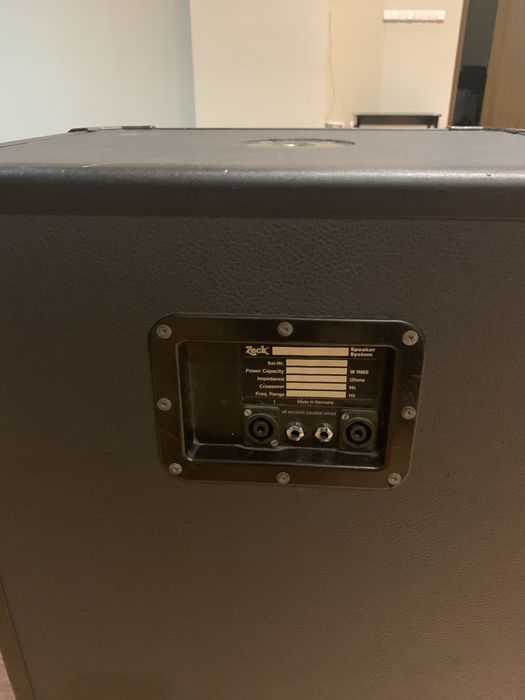 Zeck Audiosystem basy