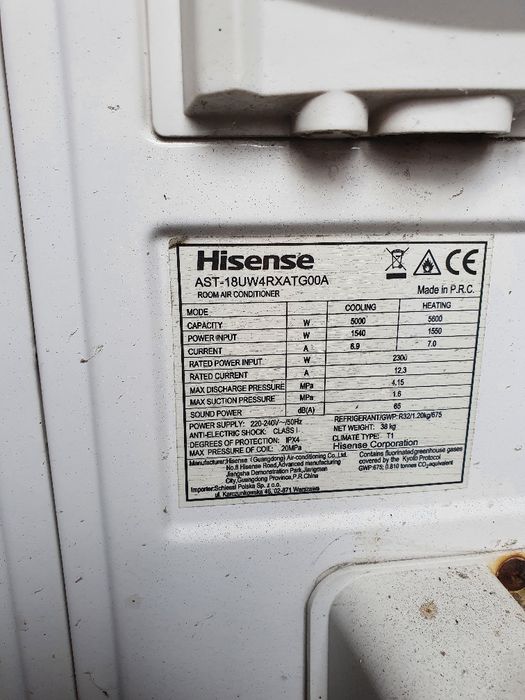 Klimatyzacja HISENSE