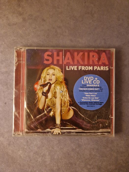 Shakira Live from Paris CD + DVD