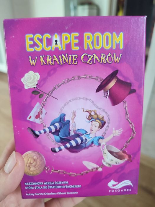 Gra karciana Escape room w krainie czarów