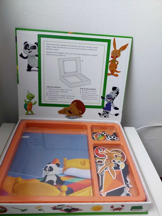 Jogo do panda magnético