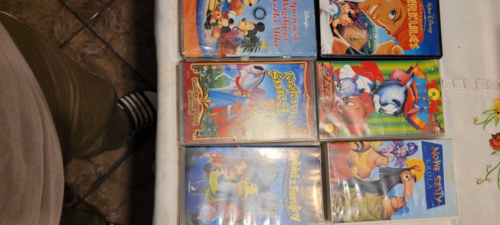 Bajki dla  maluchów na kasetach VHS