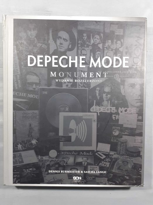 Książka "Depeche Mode. Monument", wydanie rozszerzone, Dennis Burmeister, Sascha Lange, 2024 r.