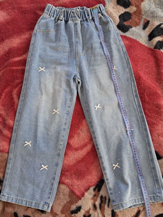 Джинси для дівчинки 140см