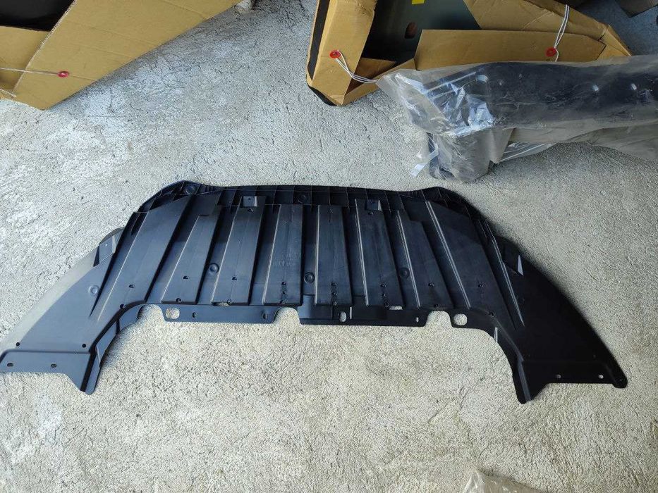 Защита под бампер Ford Focus 2011-2014 губа Форд Фокус 3