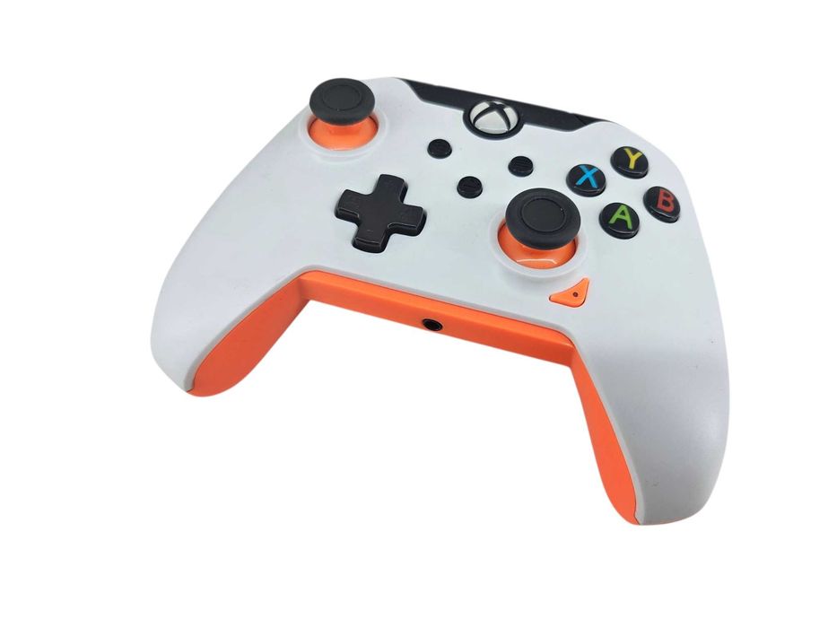PAD przewodowy XBOX PDP ATOMIC WHITE pomarańczowy
