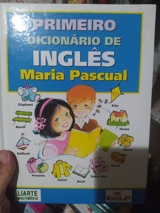 Primeiro dicionário de inglês livro capa dura impecável