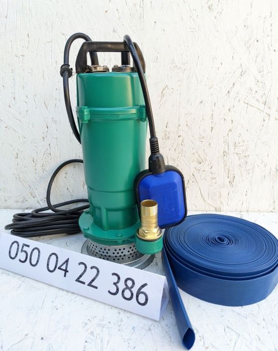 Насос + 10 м шланга . Для відкачування каналізаційних ям