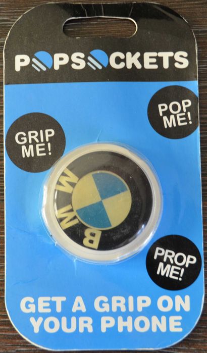 Попсокет PopSocket 3D BMW в блистере с липучкой