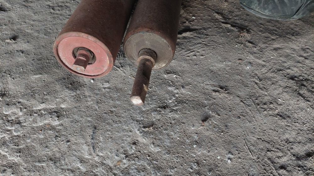 Rolki transportowe taśmociąg