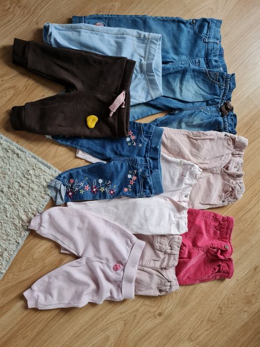 Paka spodni dziewczynka zara hm next Reserved