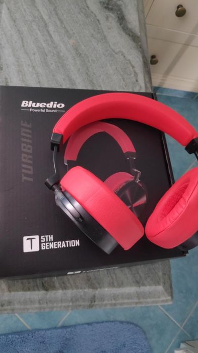 Headset Auscultadores Bluetooth da Bluedio T5 como novo