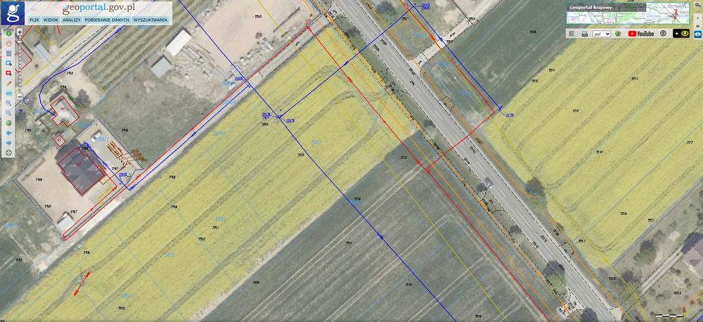 Sprzedam działki budowlane ul. Bychawska Niedrzwica Duża