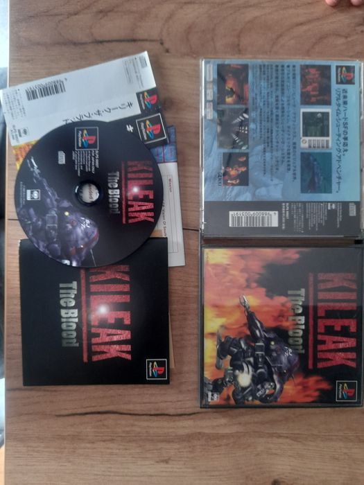 Kileak playstation ps1 psx retro ntsc j kolekcjonerski stan