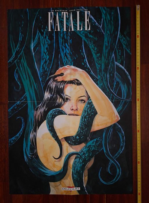 2 posters da novela gráfica FATALE
