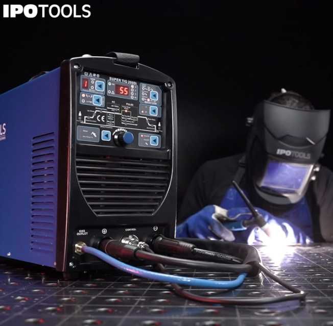 Spawarka TIG AC DC 200A Ipotools Supertig 200DI MMA