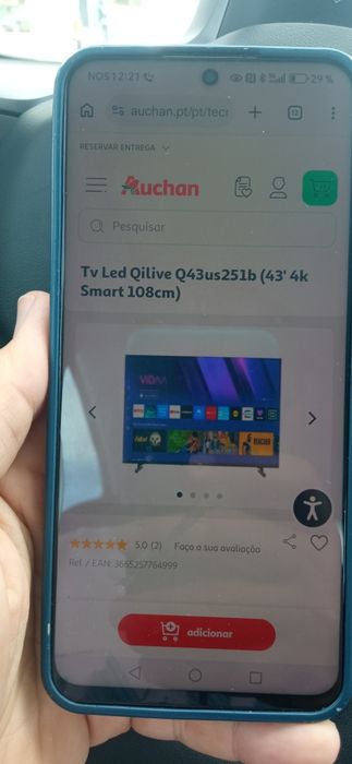 Vendo 2 tvs 43" qilive