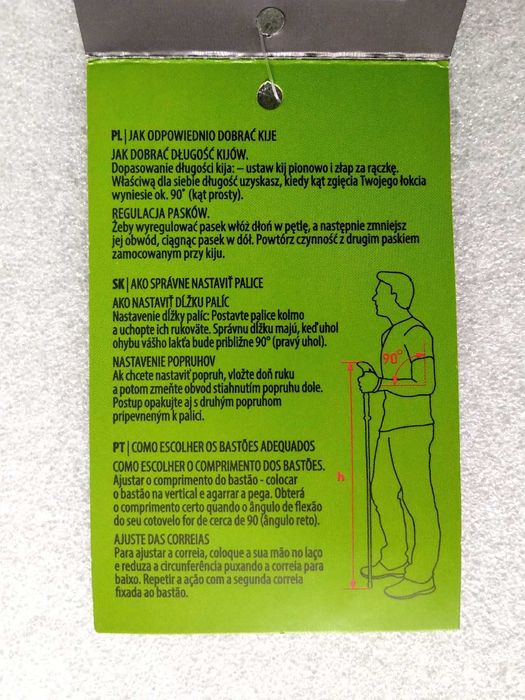 Kije trekkingowe / nordic walking Go Active Spokey Globi