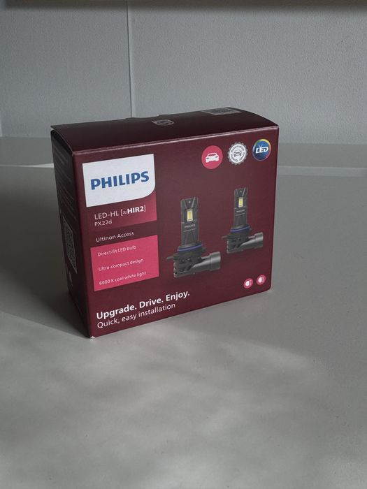 Luzes de Estrada LED PHILIPS Hir2 Novas Fechadas