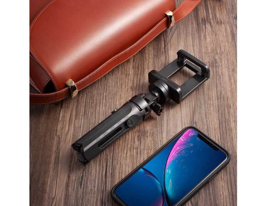 UCHWYT STATYW STOJAK na Telefon Aparat TRIPOD Regulowany SELFIE Stick