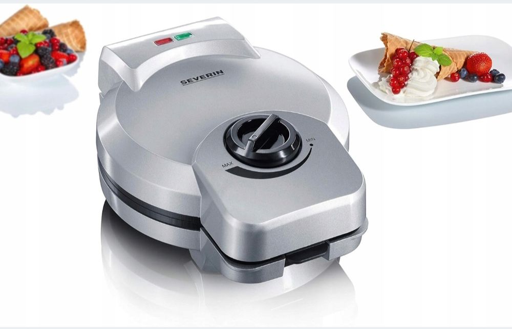 Waflownica Severin HA 2082 moc 900 W srebrny/szary