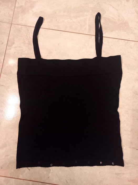 Czarny top damski XS, S