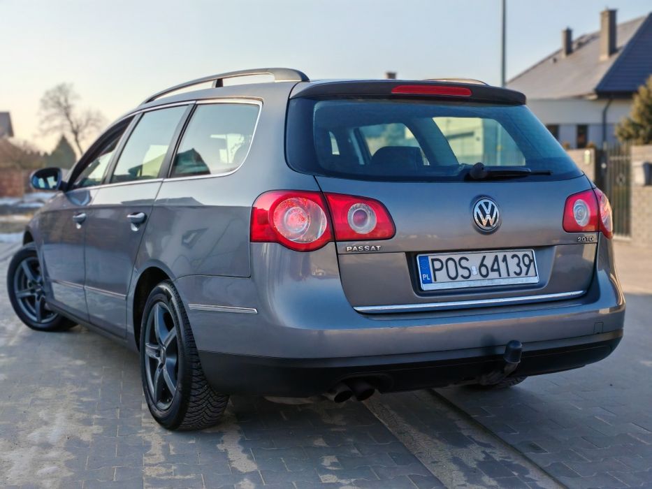 VW Passat B6 2.0 TDi 140km 2006r - 6 Biegów - Wyposażony - Ekonomiczny
