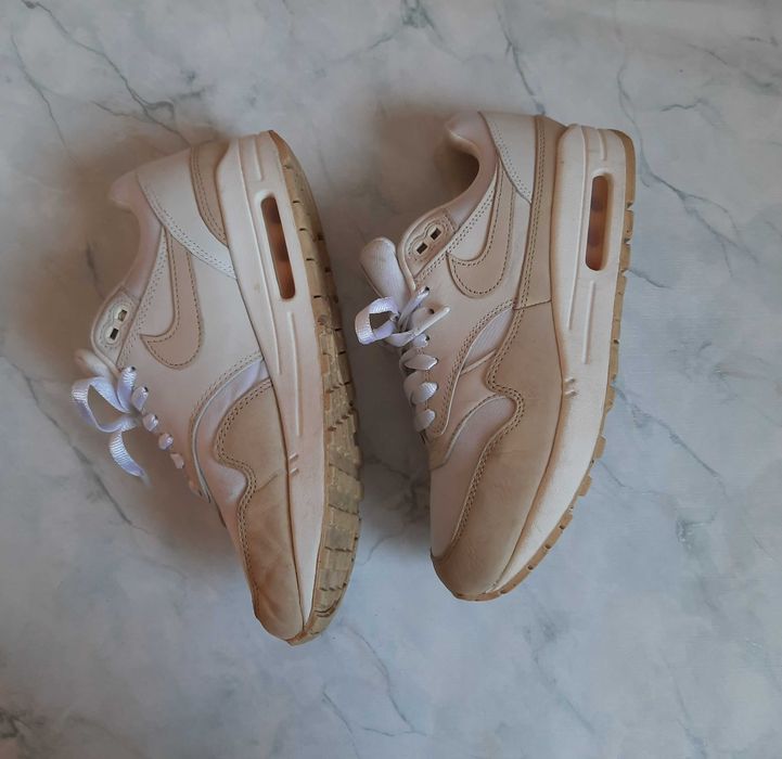 Nike Air Max 1 Utility шкіряні кросівки 38,5 розмір бежеві