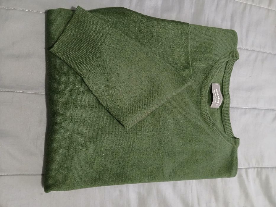 Camisola homem verde
