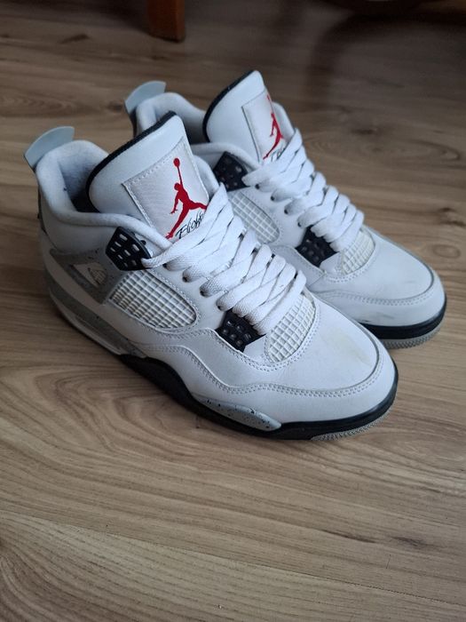 Jordan 4 white cement