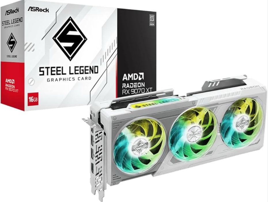 ASROCK RX 9070 XT STEEL LEGEND