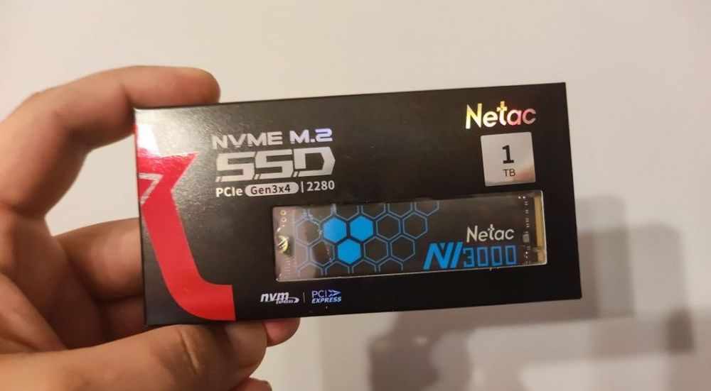 Новий ssd m2 Netac 2тб NV3000, до 3.5гб/сек