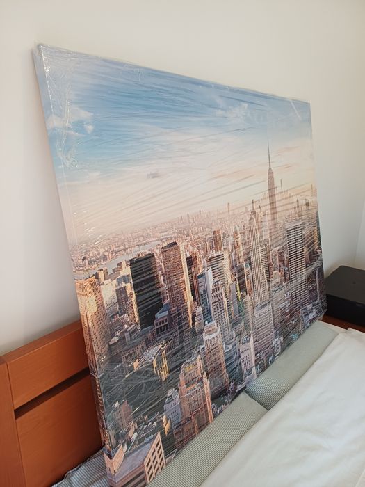 Tela impressa "New York"