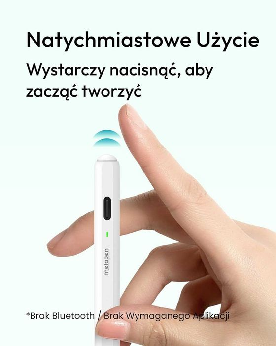 Metapen Rysik Air8 do Apple iPad 2018–2025 Szybkie Ładowanie