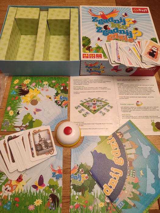 Zgadnij kto zgadnij gdzie gra planszowa