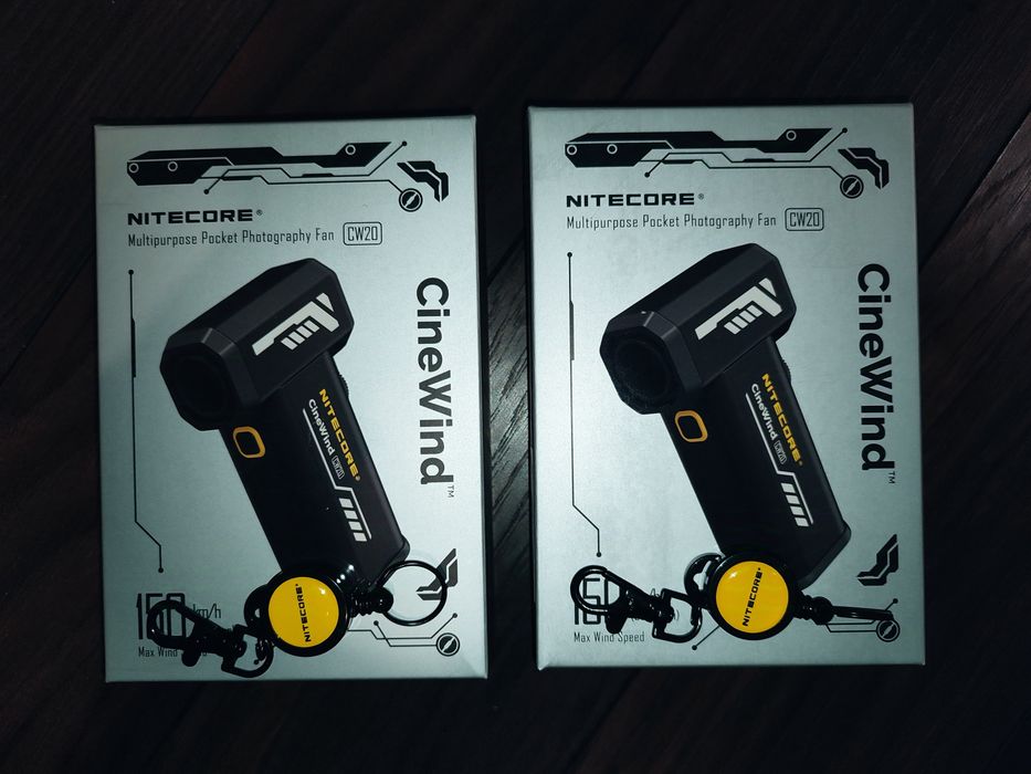 Багатофункціональний портативний ручний фотовентилятор Nitecore CW20