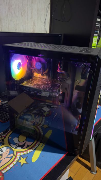 PC Gaming RGB GTX 1050ti 16GB RAM SSD Nvme 256GB