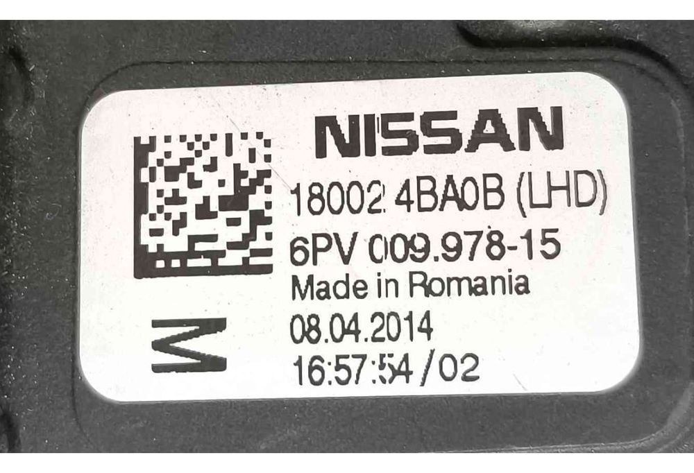 Pedal do Acelerador 180024BA0B - NISSAN QASHQAI II